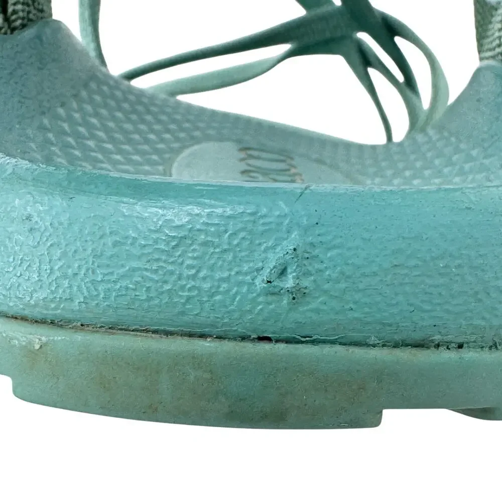 Chaco ZX1 EcoTread Sandal Kid's‎ 4 Green Diamond Classic Fit Slip-Resistant